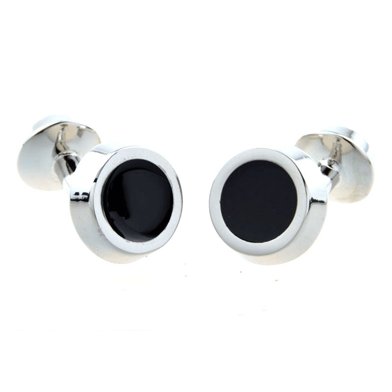 Enamel Dropping Glue Cufflinks