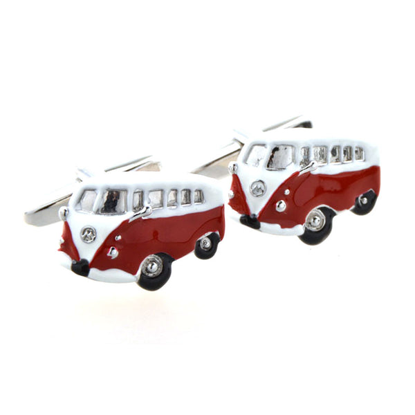 Car Logo Traffic Enamel Dropping Glue Cufflinks