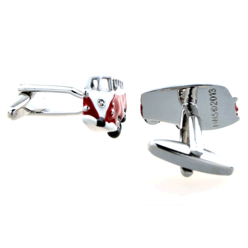 Car Logo Traffic Enamel Dropping Glue Cufflinks