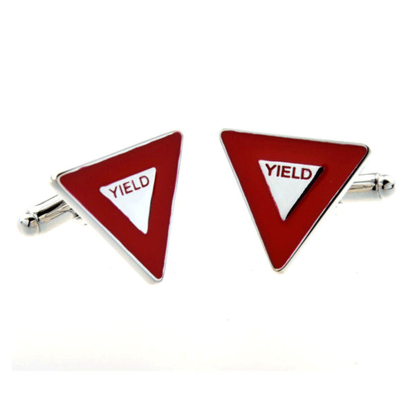 Enamel Dropping Glue Cufflinks