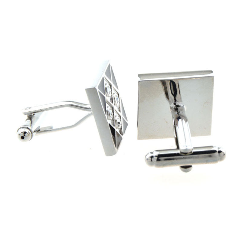 Enamel Dropping Glue Cufflinks