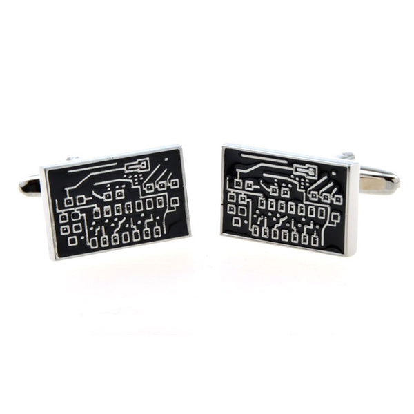 Military Tools Enamel Dropping Glue Cufflinks