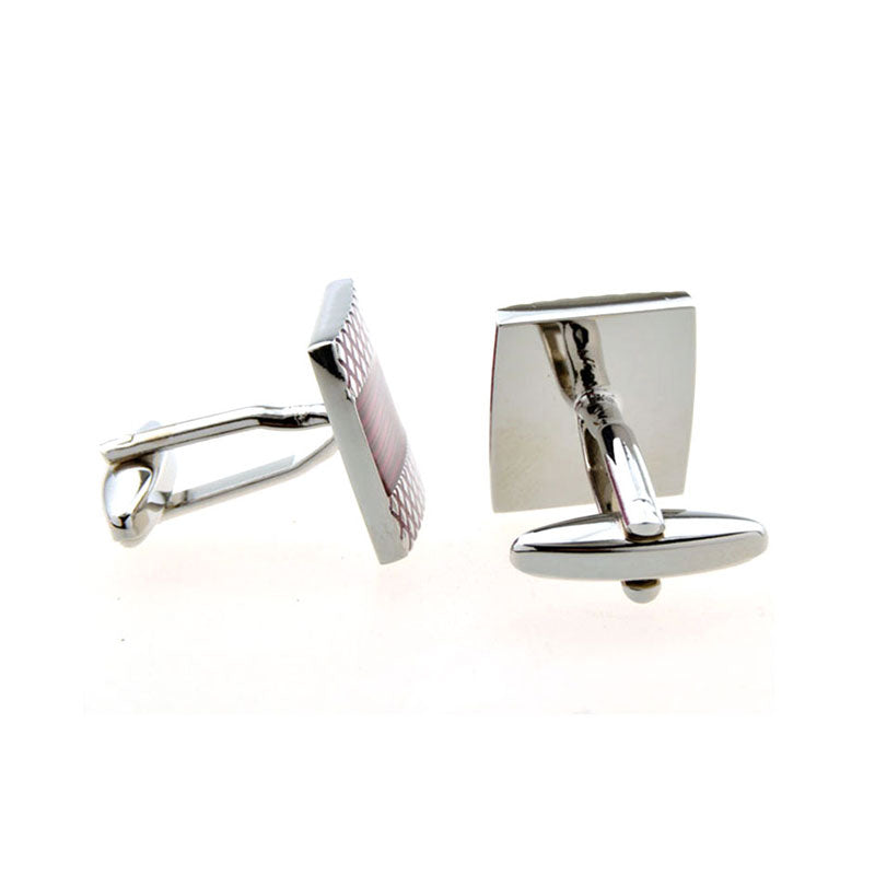 Enamel Dropping Glue Cufflinks