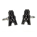 Enamel Dropping Glue Cufflinks