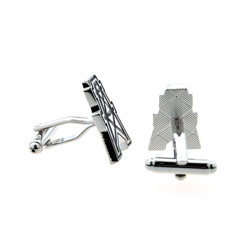 Enamel Dropping Glue Cufflinks