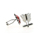 Enamel Dropping Glue Cufflinks