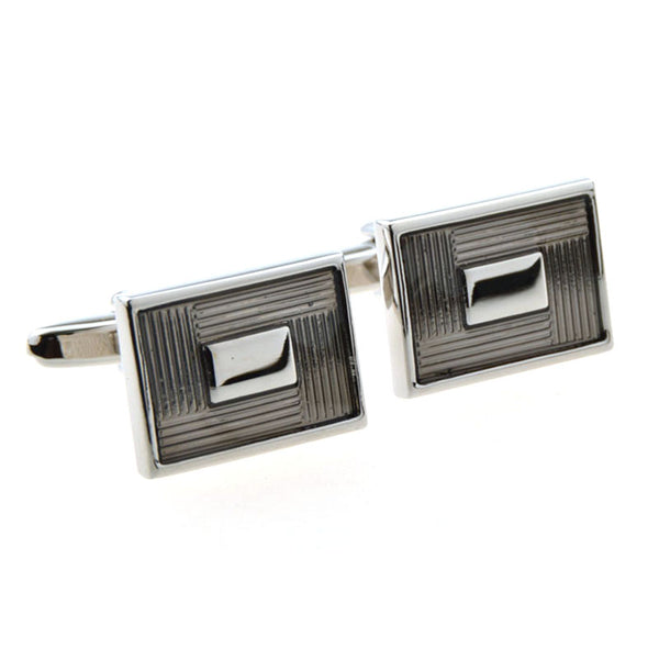 Enamel Dropping Glue Cufflinks
