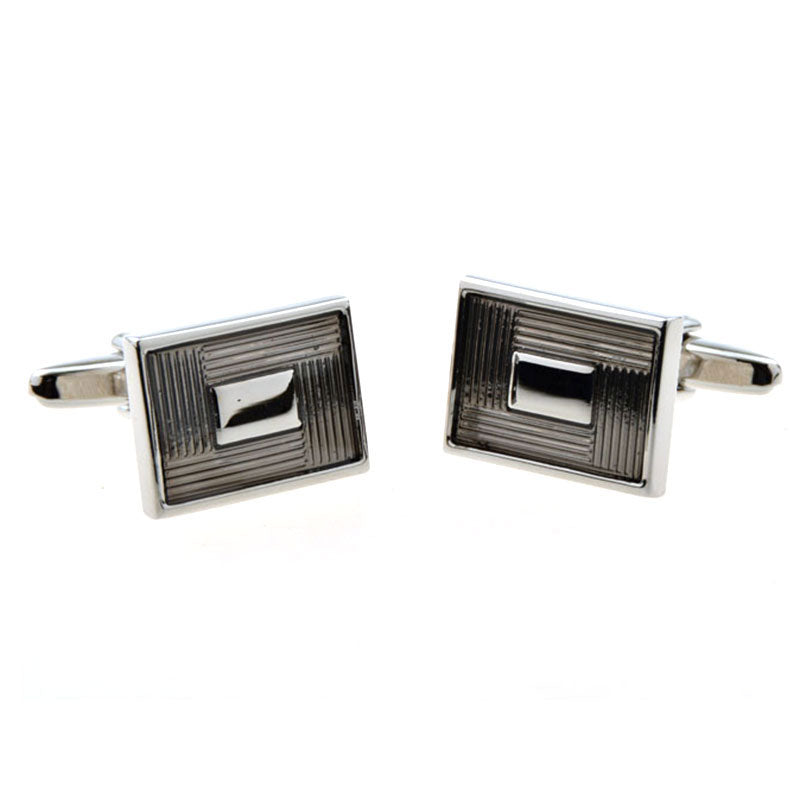 Enamel Dropping Glue Cufflinks
