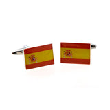National Flag Music Enamel Dropping Glue Cufflinks