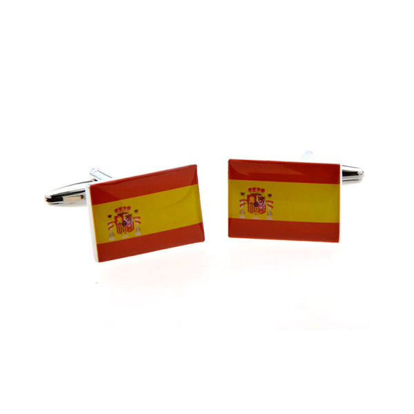 National Flag Music Enamel Dropping Glue Cufflinks