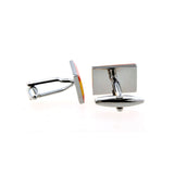 National Flag Music Enamel Dropping Glue Cufflinks