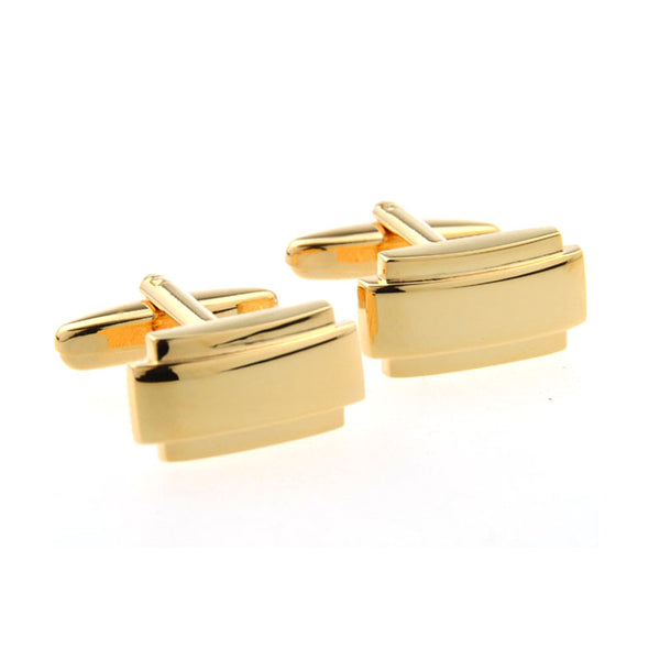 Plain Colour Metal Cufflinks