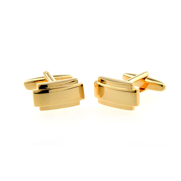 Plain Colour Metal Cufflinks