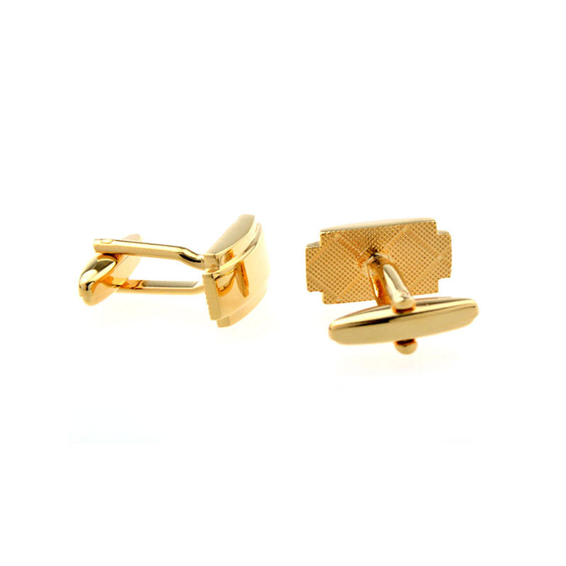 Plain Colour Metal Cufflinks