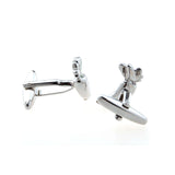 Vegetable Fruit Plain Colour Metal Cufflinks