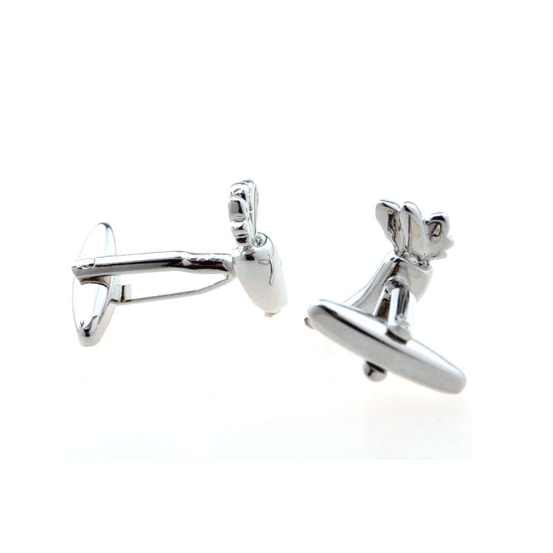 Vegetable Fruit Plain Colour Metal Cufflinks