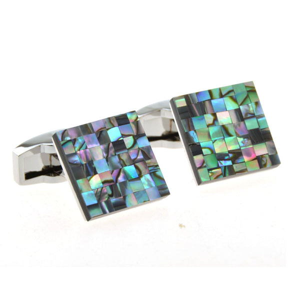 Shells Agate Cufflinks