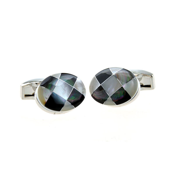 Shells Agate Cufflinks