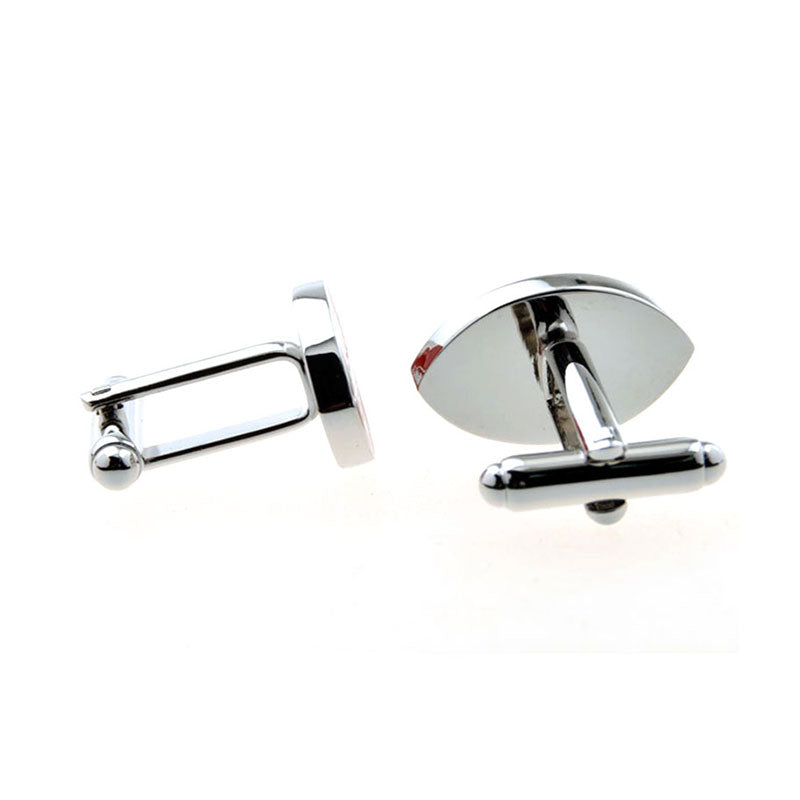 Enamel Dropping Glue Cufflinks