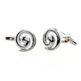 Plain Colour Metal Cufflinks
