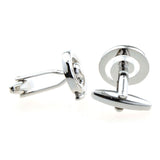 Plain Colour Metal Cufflinks