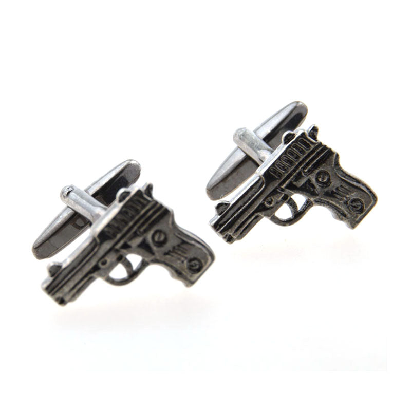 Military Tools Plain Colour Metal Cufflinks