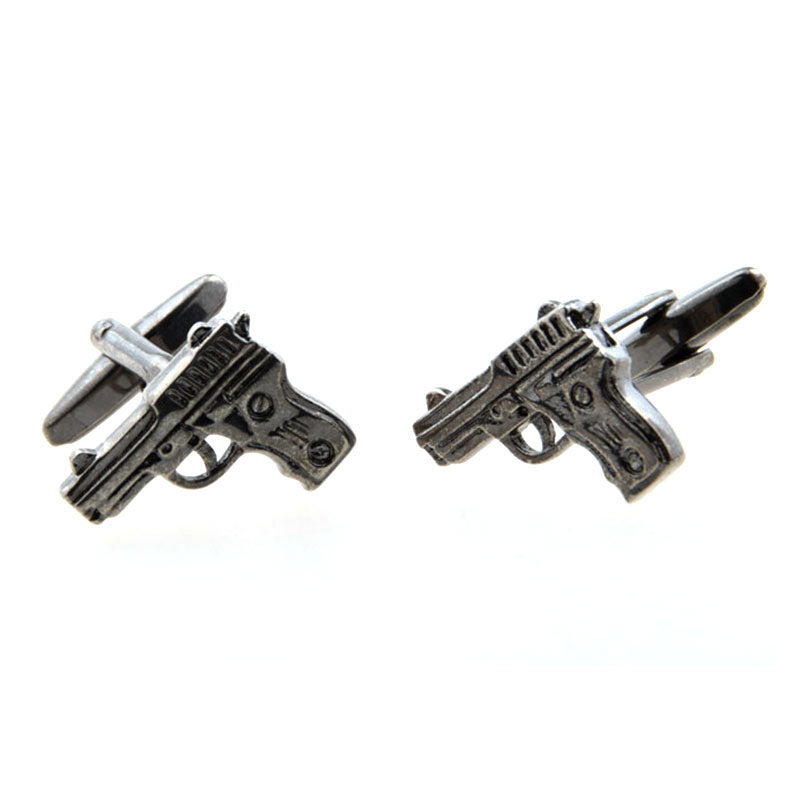 Military Tools Plain Colour Metal Cufflinks
