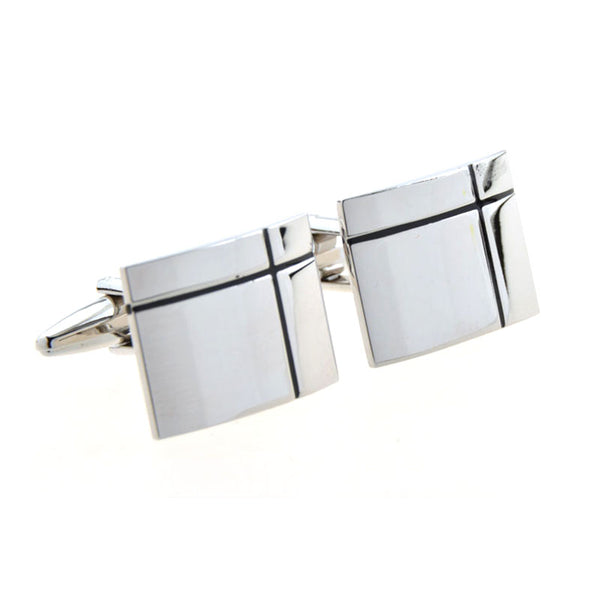 Enamel Dropping Glue Cufflinks