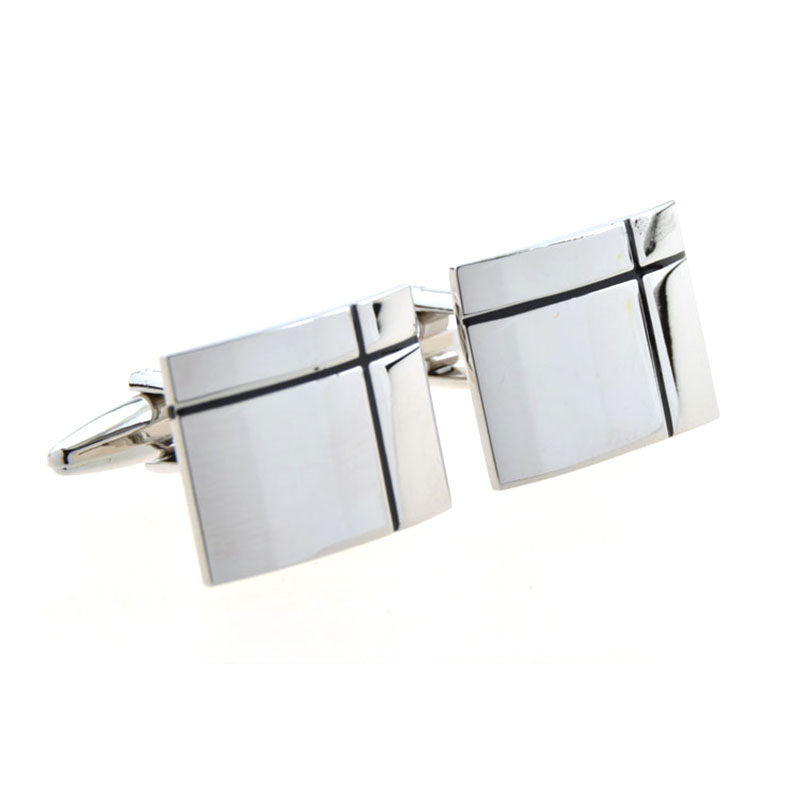 Enamel Dropping Glue Cufflinks