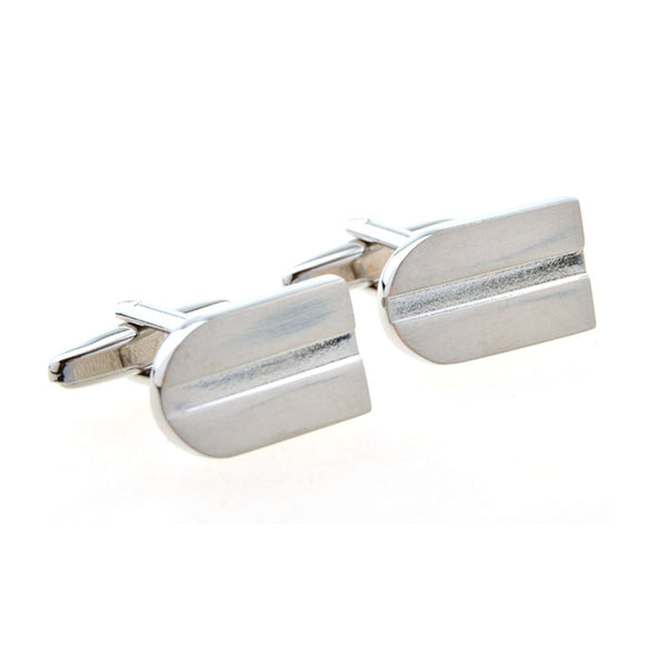 Plain Colour Metal Cufflinks