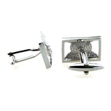 Enamel Dropping Glue Cufflinks