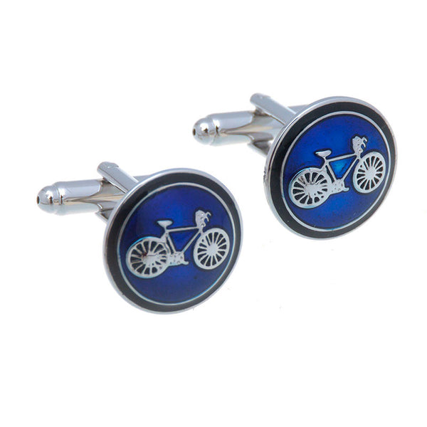 Car Logo Traffic Enamel Dropping Glue Cufflinks