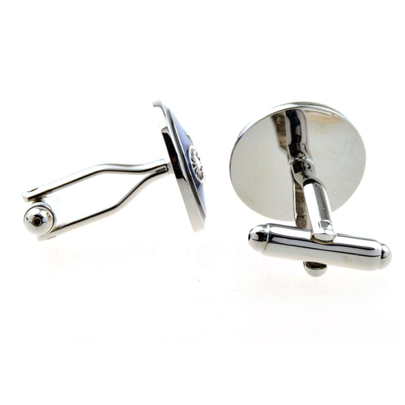 Car Logo Traffic Enamel Dropping Glue Cufflinks