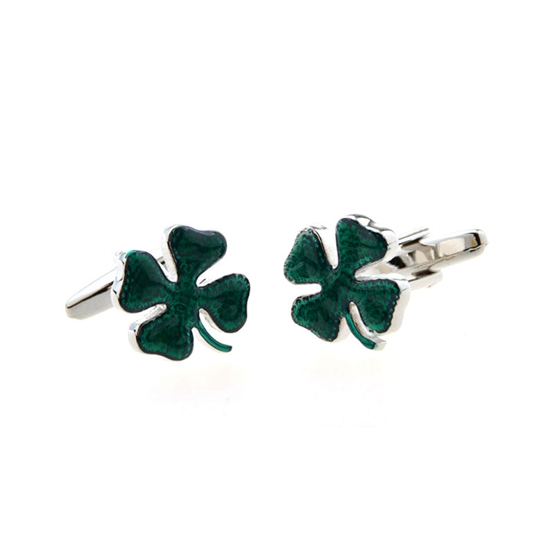 Animals Plants Enamel Dropping Glue Cufflinks