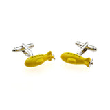 Military Tools Grease Baking Paint Cufflinks