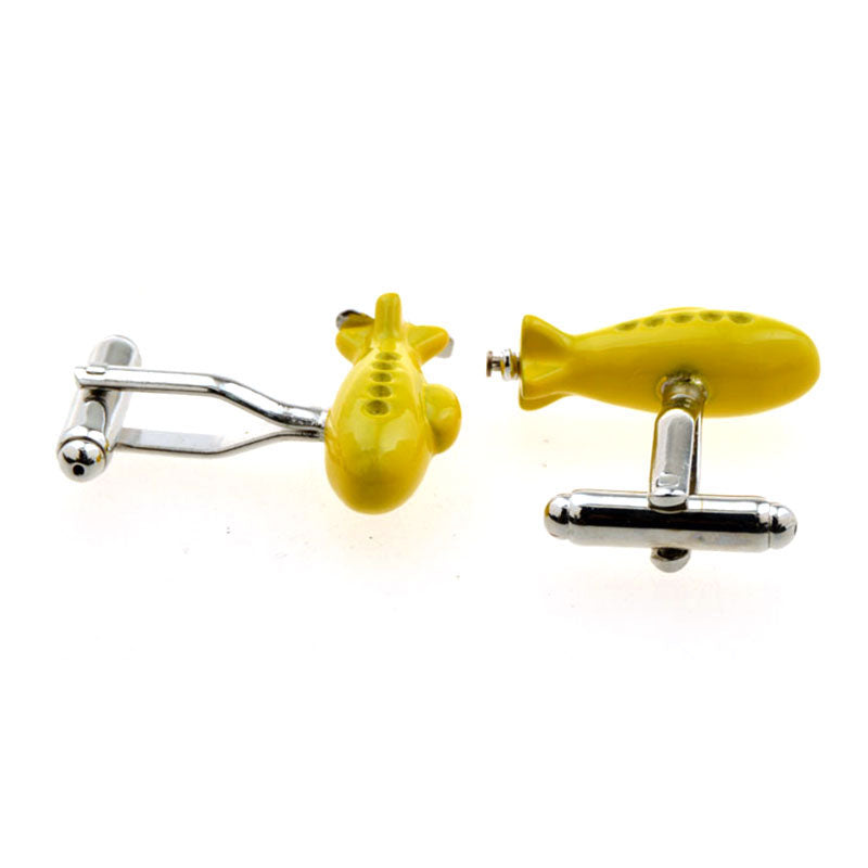 Military Tools Grease Baking Paint Cufflinks