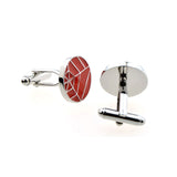 Cartoon Anime Enamel Dropping Glue Cufflinks
