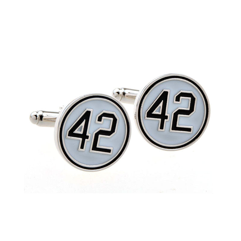 Enamel Dropping Glue Cufflinks