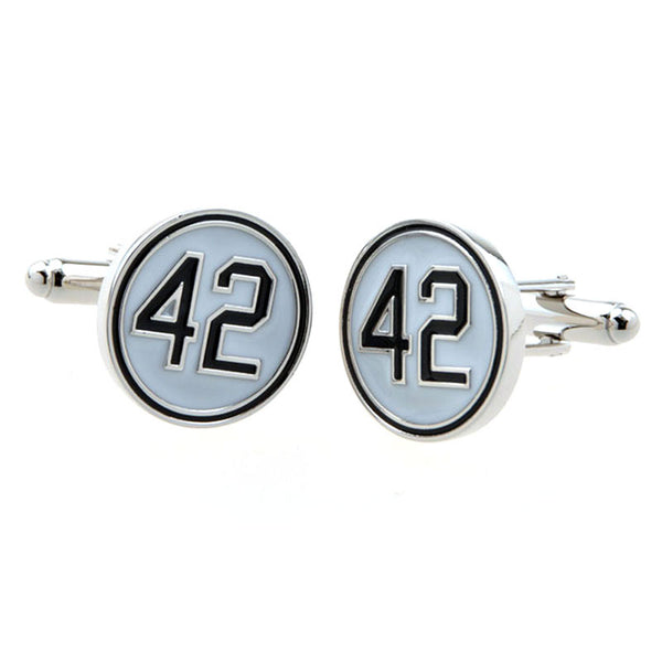 Enamel Dropping Glue Cufflinks