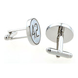 Enamel Dropping Glue Cufflinks