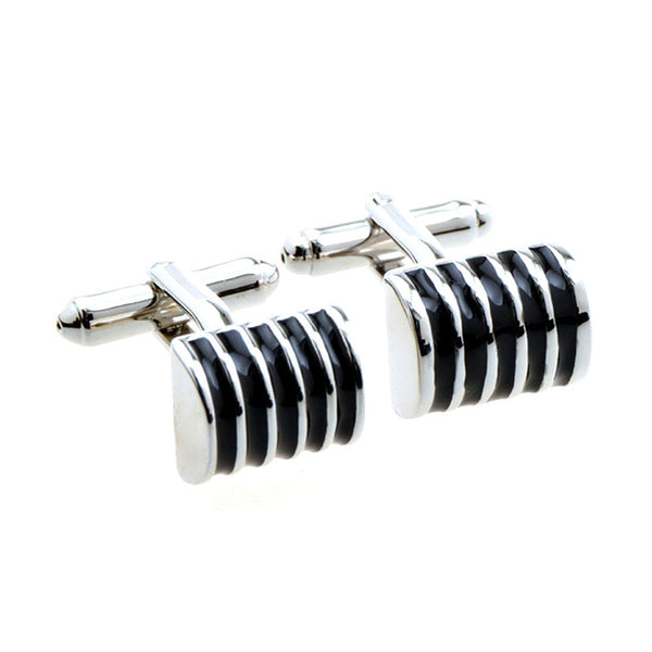 Enamel Dropping Glue Cufflinks