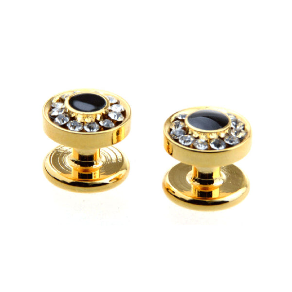 Crystal Zircon Collar Studs