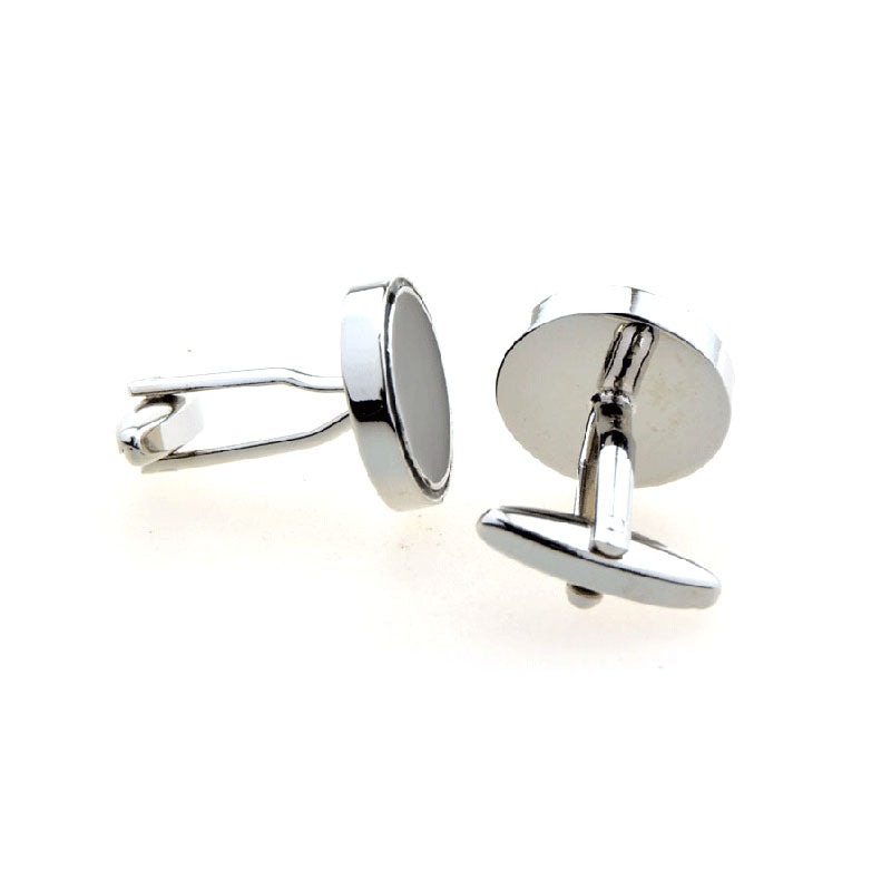 Enamel Dropping Glue Cufflinks