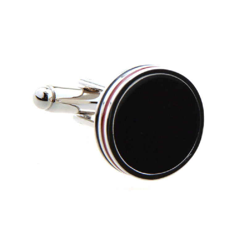 Enamel Dropping Glue Cufflinks