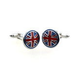 National Flag Music Enamel Dropping Glue Cufflinks