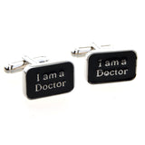 Festivals Wedding Reception Enamel Dropping Glue Cufflinks