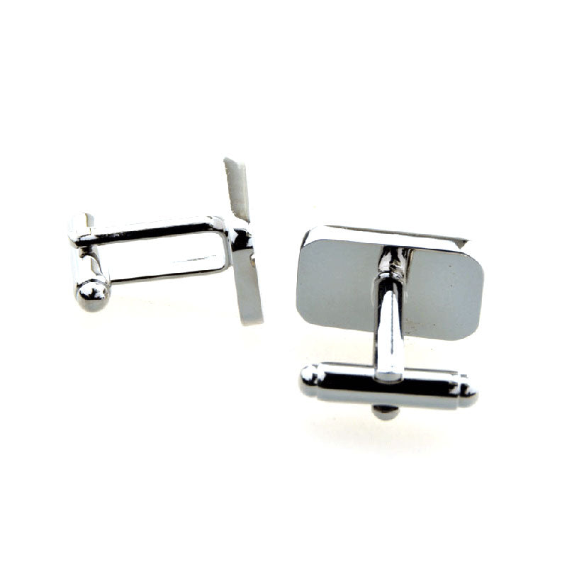 Festivals Wedding Reception Enamel Dropping Glue Cufflinks