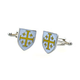 Enamel Dropping Glue Cufflinks