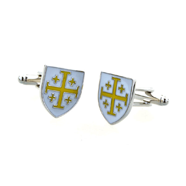 Enamel Dropping Glue Cufflinks