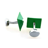 Grease Baking Paint Cufflinks